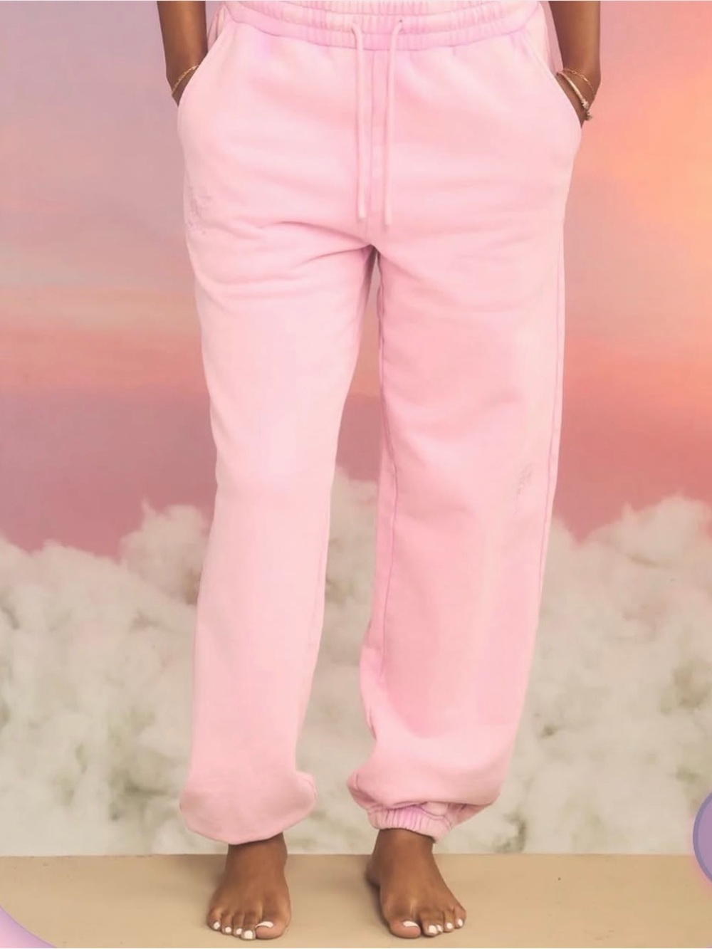 pink made in heaven sweatpants